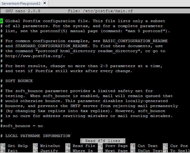 Postfix Configuration File Plesk Tutorial Postfix Configuration File Plesk Tutorial