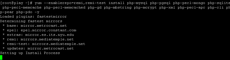 install php modules