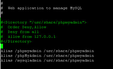 setup phpmyadmin