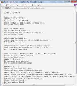 zpanel daemon