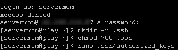 create-ssh-dir