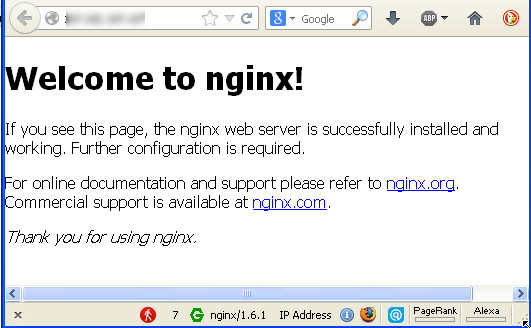 nginx-welcome-centos-7