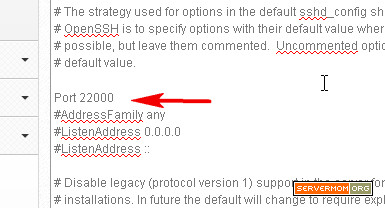 cwp-change-port-ssh-22