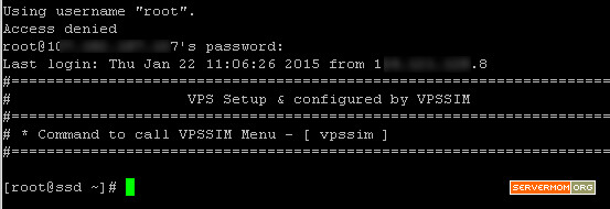 vpssim-ssh