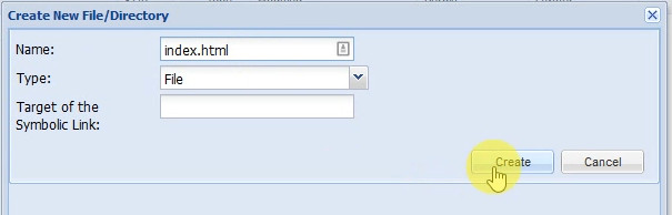 create new file index