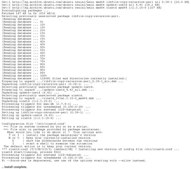 021-install-xinetd-complete